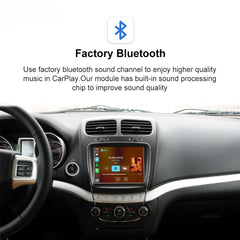 Carputech Wireless Apple CarPlay for Dodge Uconnect 8.4"Charger SRT8 CarPlay Kit Android Auto Mirror-Link Reserve Camera Retrofit