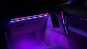 64 Colors Dynamic Ambient Lighting for Toyota Prado 2010-2019 Interior LED Lighting Upgrade Accessories Carputech
