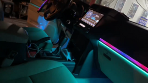 64 Colors Dynamic Ambient Lighting for Toyota Prado 2010-2019 Interior LED Lighting Upgrade Accessories Carputech