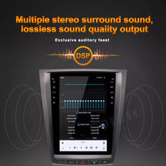 12,1 Zoll Qualcomm für Lexus GS450 2004–2011 Autoradio Stereo Carplay Upgrade Tesla Style Bildschirm Android Auto GPS Navigation Multimedia Player