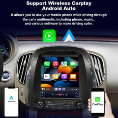 9,7 Zoll Android 12 Für Mitsubishi ASX 2013 - 2019 Drahtlose Carplay Android Auto Auto Radio Navigation GPS 4G BT SWC AHD Multimedia Stereo WIFI DSP Tesla Bildschirm 