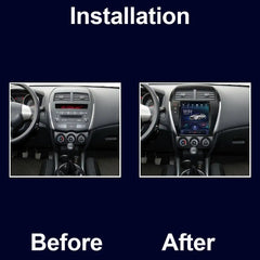 9,7 Zoll Android 12 Für Mitsubishi ASX 2013 - 2019 Drahtlose Carplay Android Auto Auto Radio Navigation GPS 4G BT SWC AHD Multimedia Stereo WIFI DSP Tesla Bildschirm 