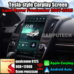 13.6" Qualcomm For Land Rover Freelander 2007-2015 Car Radio Stereo Carplay Upgrade Tesla Style Screen Android Auto GPS Navigation Multimedia Player