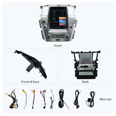 12.1" Qualcomm pour Infiniti QX56 2010-2020 Autoradio Stéréo Carplay Mise à Niveau Écran Style Tesla Android Auto Navigation GPS Lecteur Multimédia 