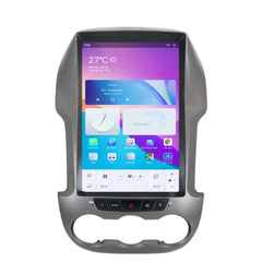 Autoradio 12,1" pour Ford Ranger 2008-2014, unité centrale stéréo Carplay, mise à niveau, écran de style Tesla, Android Auto, navigation GPS, lecteur multimédia 