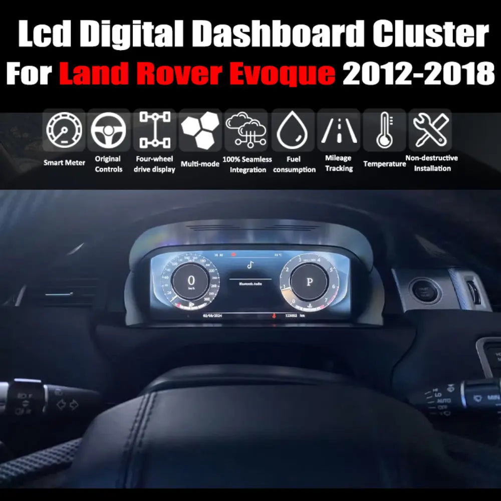 Range Rover Evoque Speedometer For Land Rover Evoque 2012-2018 12.3
