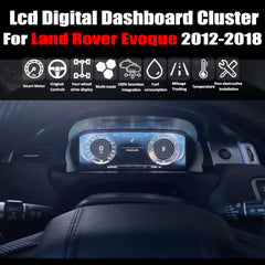 Für Land Rover Evoque 2012-2018 12.3 "LCD Digital Dashboard Cluster Auto Panel Tacho Virtuelle Cockpit 