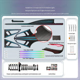 Upgrade Symphony LED Car Interior Ambient Lighting for Audi A7 C7 2011-2018 Decoration Accessories