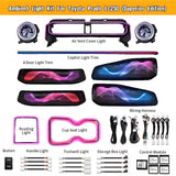 64 Colors Dynamic Ambient Light for Toyota Land Cruiser LC250 / Prado Interior LED Lighting Upgrade Accessories Carputech