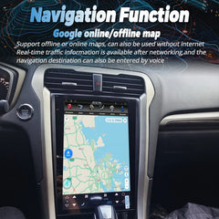 Android 13 256 Go Tesla écran pour 2013 2014 2015 2016 2017 Ford Mondeo Fusion MK5 unité lecteur multimédia de voiture GPS Radio stéréo 