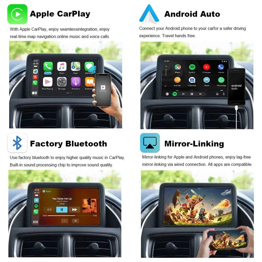 Auto Upgrade OEM Apple CarPlay & Android Auto Upgrade-Modul für Aston Martin DB ...