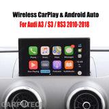 Wireless CarPlay Android Auto Module Interface for Audi A3 / S3 / RS3 2010-2022, with AirPlay Mirror Link Car Play Functions