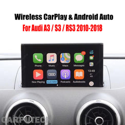 Drahtlose CarPlay Android Auto-Modulschnittstelle für Audi A3 / S3 / RS3 2010-2018, mit AirPlay Mirror Link Car Play-Funktionen