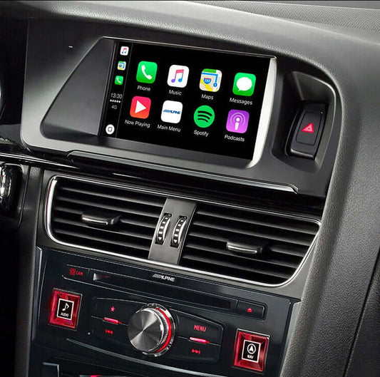 Wireless CarPlay Android Auto Module for Audi A4 S4 RS4 2008-2018, with AirPlay Mirror Link Car Play Functions