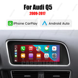 For Audi Q5 2009-2017 Linux Car Radio Multimedia Touch Screen Head Unit Wireless Apple CarPlay Android Auto