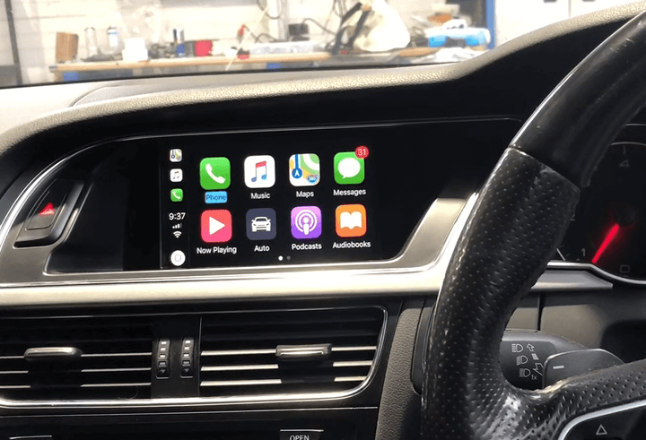 Wireless CarPlay Android Auto Module Interface for Audi A5 / S5 / RS5 2009-2018, with AirPlay Mirror Link Car Play Functions
