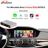 Wireless CarPlay for Mercedes Benz S-Class W222 2014-2018, with Android Auto Interface Mirror Link AirPlay Car Play Carputech