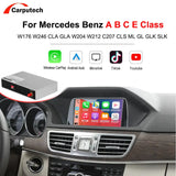 Wireless CarPlay Android Auto Interface for Mercedes Benz A B C E Class W176 W246 CLA GLA W204 W212 C207 CLS ML GL GLK SLK Carputech