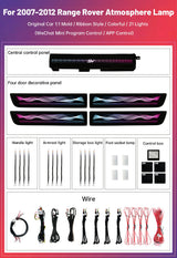 Upgrade Symphony LED Car Interior Ambient Lighting for Land Rover Range Rover 2007-2012 Decoration Accessories