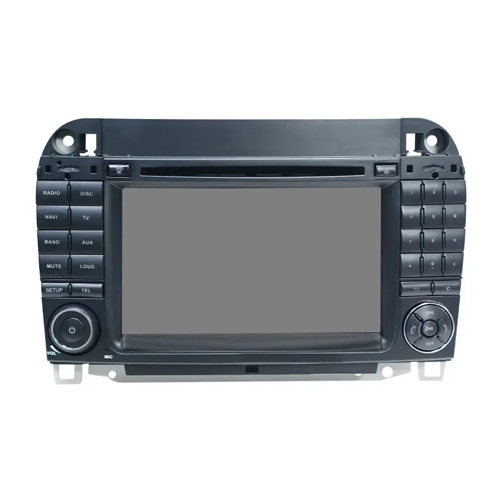 Car Radio Android 13 Carplay Navigation For Mercedes Benz S/CL Class W220 W215 S320 S430 Auto Stereo Bluetooth WIFI 4G Carputech