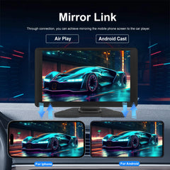 Carputech 9" Android 4+64 Car Stereo Radio Wireless Carplay Android auto Wifi GPS Bluetooth DVR Automotive HD Screen Car Monitor