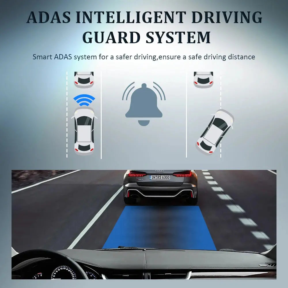 4K IPS HD Dual Recording Car 1080P Full HD DVR Night Vision 170 Degree Wide Angle Dash Camera USB Dash Cam G Sensor Android Video Recorder Dash Cam Carputech
