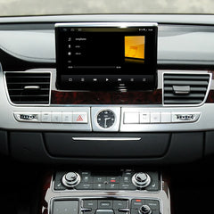 Autoradio Android13 für Audi A8 2011-2017 Auto-Audio-GPS-Navigation Multimedia-Player IPS-Bildschirm 4G Head Unit Carplay DSP mit Flip-Out/In-Funktionalität 