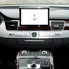 Autoradio Android13 für Audi A8 2011-2017 Auto-Audio-GPS-Navigation Multimedia-Player IPS-Bildschirm 4G Head Unit Carplay DSP mit Flip-Out/In-Funktionalität 