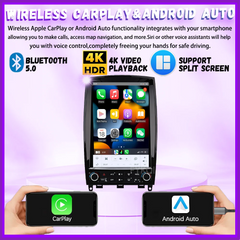 12.1" Qualcomm pour Infiniti EX37 2008-2017 Autoradio Stéréo Carplay Mise à Niveau Écran Style Tesla Android Auto Navigation GPS Lecteur Multimédia 