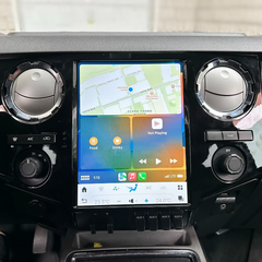 12.1" Qualcomm pour Ford F250 F350 F450 F650 Heavy Duty Truck 2009-2016 Autoradio Stéréo Carplay Mise à Niveau Écran Style Tesla Android Auto Navigation GPS Lecteur Multimédia