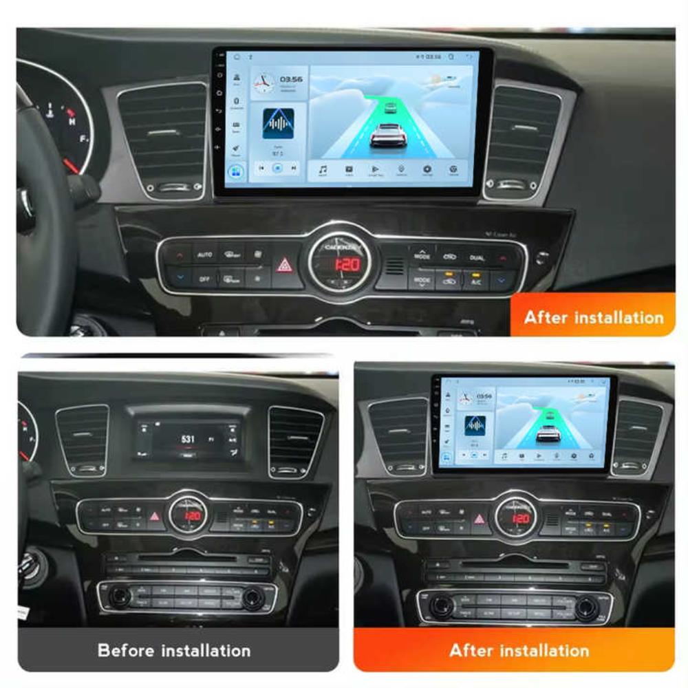 IPS Screen Car Radio For KIA K7 Cadenza 2013-2017 2Din Wifi GPS Android 13 DSP Stereo Carplay Auto Car Navigation