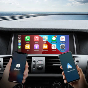 For BMW X3 X4 F25 F26 Snapdragon665 8.8inch Wireless CarPlay Android AUTO Car Multimedia System Head Unit Radio Bluetooth GPS Navi Carputech