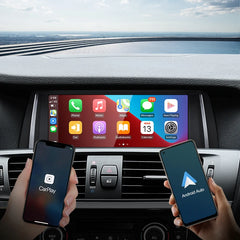 Pour BMW F25 F26 Snapdragon665 8.8 pouces sans fil CarPlay Android AUTO système multimédia de voiture unité principale Radio Bluetooth GPS Navi 