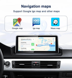For BMW 3 Series E90 E91 E92 NEW ID8 10.25 inch Touch Screen Carplay 4G Android 13 Car GPS Stereo Multimedia Head Unit Radio AUTO Bluetooth Carputech