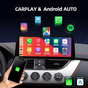 10.25"/12.3" Touch Screen Apple CarPlay Android Auto Upgrade for BMW Z4 E89 2009–2019 – Wireless, Plug-and-Play - Carputech