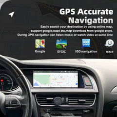 8.8 Inch Android Screen For Audi A4 A5 2009-2016 GPS Navigation Car Radio Multimedia Player Carplay