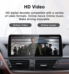 Pour BMW 09-15 X1 E84 Snapdragon665 12,3 pouces sans fil CarPlay Android AUTO multimédia unité principale Radio voiture lecteurs vidéo 