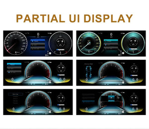 For Mercedes Benz E class W207 A207 NTG 4.0 NTG4.5 2010-2016 12.3" LCD Digital Dashboard Cluster Car Panel Speedometer Virtual Cockpit - Carputech