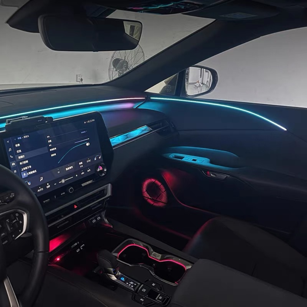 Upgrade 64 Color Symphony Car Interior Ambient Lighting for Lexus RX 2023-2025 Trim Decoration Accessories