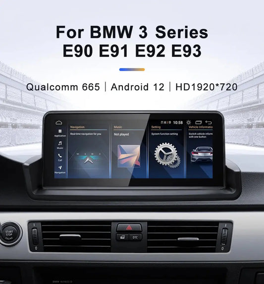 Radio Bezel Frame For BMW 3 Series E46 - 2 DIN Stereo Adapter, Installation Kit