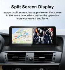 Pour BMW F25 F26 Snapdragon665 8.8 pouces sans fil CarPlay Android AUTO système multimédia de voiture unité principale Radio Bluetooth GPS Navi 