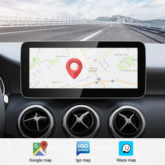 Pour Mercedes Benz Classe A W176 CLA C117 GLA X156 CarPlay sans fil et Android Auto | Écran tactile 12,3 pouces Snapdragon665 Android13 Voiture GPS Stéréo Multimédia Autoradio Headunit 