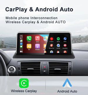 For BMW 1 Series E81 E82 E87 E88 MTK8581 10.25 inch Carplay 4G Android 11 Car GPS Stereo Multimedia Head Unit Radio AUTO Bluetooth Carputech