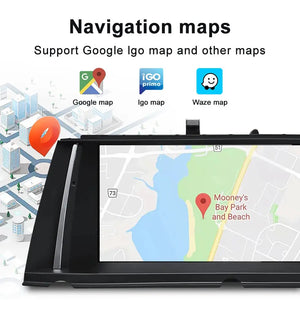 For BMW 7 Series F01 F02 Snapdragon665 10.25 inch Wireless CarPlay AUTO Android13 Car Stereo Multimedia Head Unit Radio Bluetooth Carputech