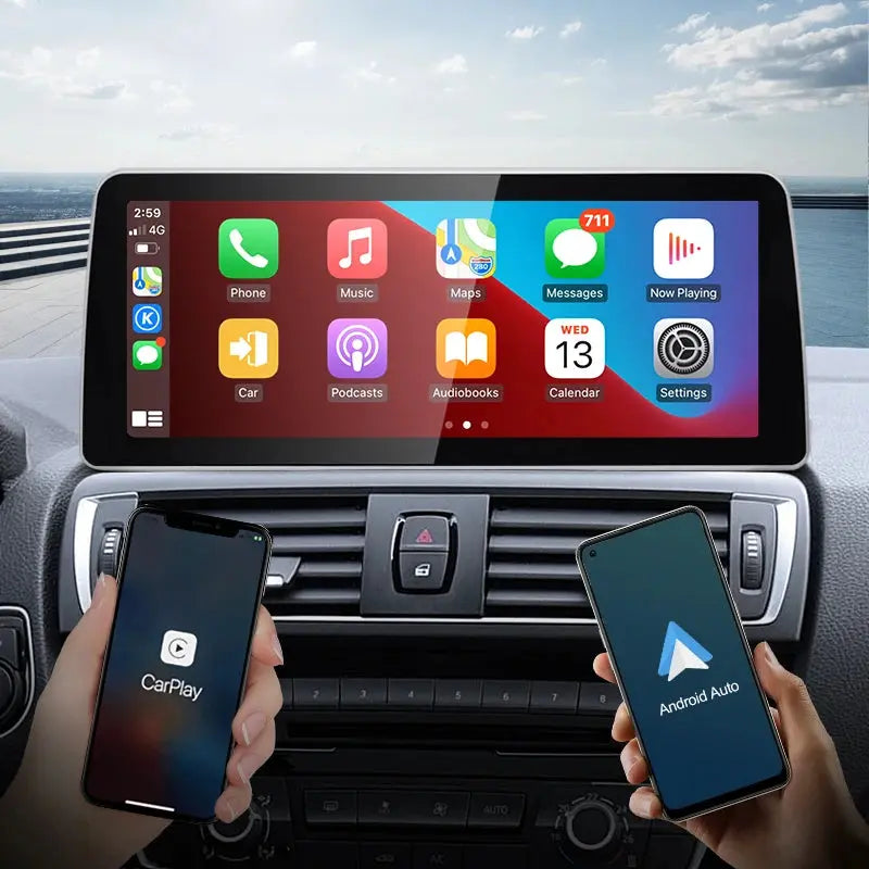 12,3 inch IPS Qualcomm 8 kernen 8 GB 128 GB Android 14 autoradio stereo navigatieapparaat voor BMW 1-serie F20 F21 2er F22 F23 NBT GPS CarPlay Android Auto Dab WiFi Bluetooth 12,3 inch IPS Qualcomm 8 kernen 8 GB 128 GB Android 14 autoradio stereo navigatieapparaat voor BMW 1-serie F20 F21 2er F22 F23 NBT GPS CarPlay Android Auto Dab WiFi Bluetooth