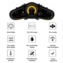 For Porsche Cayenne/ Panamera 2010-2017 LCD Digital Dashboard Cluster Car Panel Speedometer Virtual Cockpit
