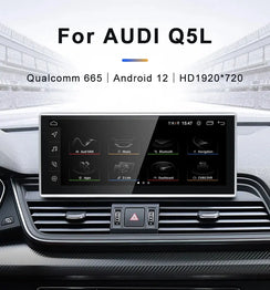 For AUDI 2018-2021 Q5 B9 CarPlay Android 12 Car Multimedia IPS Screen GPS Auto Radio Navigation Stereo DSP Netlifx Carputech