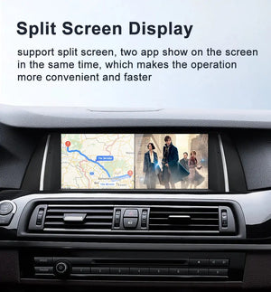 For BMW 5 Series F10 F11 MTK8581 10.25 inch  DSP CarPlay AUTO 4G Android 11 Car GPS Stereo Multimedia Head Unit Radio Bluetooth CIC NBT Carputech