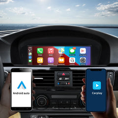 For BMW 3series E90 E91 5series E60 E61 CCC ID8 New UI 8.8inch Touch Screen Wireless CarPlay AUTO Android 13 System Head Unit Radio Bluetooth