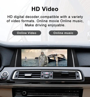 For BMW 7 Series F01 F02 Snapdragon665 10.25 inch Wireless CarPlay AUTO Android13 Car Stereo Multimedia Head Unit Radio Bluetooth Carputech